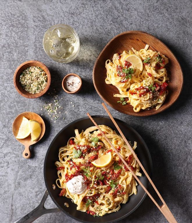 Unlock Fall Flavors: Butternut Squash & Mushroom Fettuccine